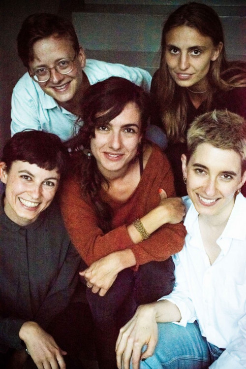 Gruppenfoto mit (von links oben) Jascha Sommer, Lea Weber, Vanessa Briese, Son Lewandowski und Svenja Reiner